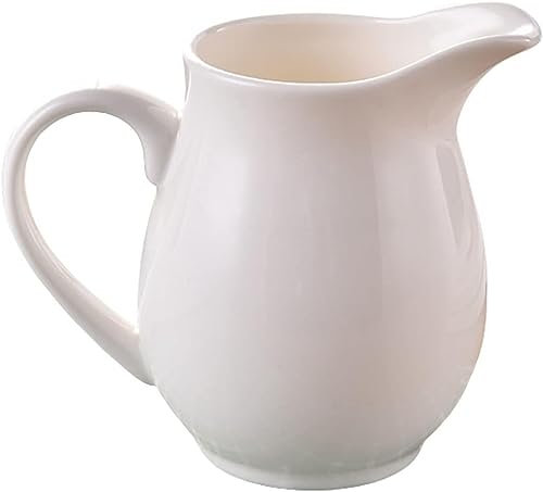 Set di bricco per latte e zuccheriera in ceramica con coperchio, colore: rosso