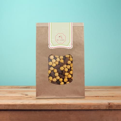 süssundclever.de® Bio Knabber-Mix | 700g | Kichererbse & Rosine | 3 Zutaten | ballaststoffreich | ökologisch-nachhaltig abgepackt | Studentenfutter