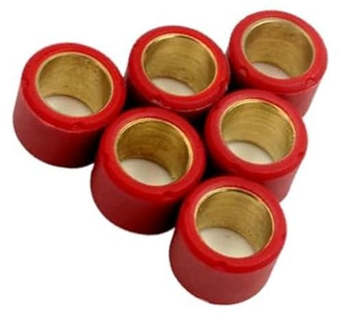 MKVAXR Jeu de rouleaux de variateur de scooter 16x13 mm 4g 4,5g 5,5g 6g, for 50 Fiddle Orbit 1 Symply 50cc GY6 139QMB 139QMA AC AW05W 4 temps Masses de galets de variateur pour scooter(BLACK 16x13mm 7