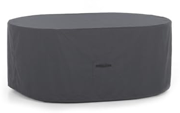 SAHARA Garden Furniture Cover Waterproof Heavy Duty Outdoor Patio Table & Chair Set Cover (8 Seater Oval)