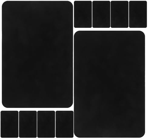 DOITOOL Paño de Limpieza Negro para Pantallas LCD y Teléfonos, Alta Eficiencia para Eliminar Polvo y Huellas, Paquete de 10 Piezas Adecuado para Aficionados la Audiofilia
