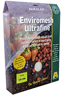 Agralan Enviromesh Ultrafine Garden Netting Pest Protection Extra Fine Insect Control | Many (3.6m x 6m)