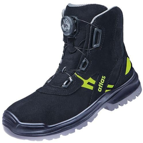 Atlas FLASH 8255 XP BOA ESD knöchelhoher Sicherheitsschuh S3 Aluminiumkappe XP metallfreie Durchtritthemmung SportLine-Obermaterial BOA Fit-System