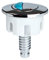 HUIFACAI Flush Toilet Water Tanks Button Oval-Shape Toilet Push Flush Buttons Bathroom Push Button Replace Toilet Handle Toilet Button Metal Toilet Button Toilet Flush