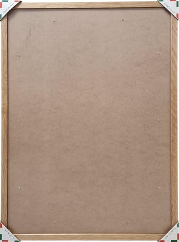 Ulmer Puzzleschmiede Premium Puzzle-Rahmen für 1000 Teile Puzzle, 68 x 48 cm - aus FSC-zertifiziertem Kiefernholz mit robustem Acrylglas (Eiche)