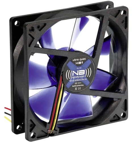 Noiseblocker BlackSilent Fan XE1 - 92mm