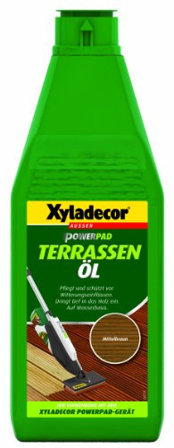 Xyladecor Power Pad Terrassen Öl mittelbraun