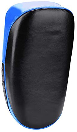 Kuuleyn 1 Stück Muay Thai Kicking Curve Matte Karate Kicking Matte Hand Fuß Ziel Trainingsschild Geeignet für Herren Damen Gym Kampfsport Taekwondo Trainingsmatten(Blau)