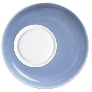 KAHLA Five Senses Wildblume Untertasse 16 cm | Aquarell-Blauer Unterteller aus Porzellan