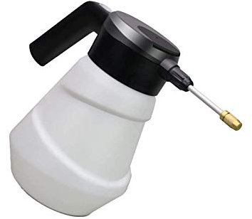 TEmkin Regadera Regadera 2L Auto Pot Carga USB Rociador eléctrico Batería de Litio Blanco GuShe