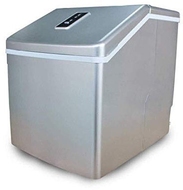 Macchina per il ghiaccio Macchina per il ghiaccio 26LBS/24H Macchina per il ghiaccio da banco Macchina per il ghiaccio portatile e compatta Elettrica ad alta efficienza Funzionamento rapido e traspar