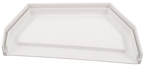 Tappo Terminale Grondaia in PVC, 1 Pezzo Compatibile Tubi Pluviali