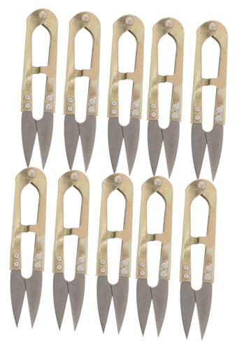 HAPINARY 10 Stück Fadenschneider Mini-schere Zum Nähen Garnfadenschneider Stickgarnschere Trimmschere Für Handarbeiten