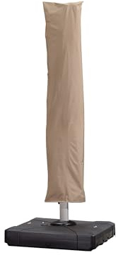 PURPLE LEAF Housses Pour Parasols de Jardin Extérieur 221 x 61 cm Beige