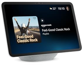 Amazon Echo Show 11 (newest gen), Vibrant Full-HD 11 display with more viewing area, spatial audio, Glacier White, with Alexa+ Early Access