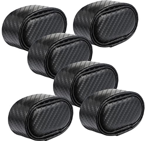 HOLIDYOYO Uhrenkissen 6 Stück Carbonfaser Schmuckkissen für Uhren Display Armbandhalter Praktisch für Zuhause und Geschäft