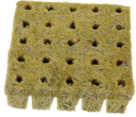 MOTHNUR Blocco Nutritivo per Piante 25 Pezzi 25x25x40mm per Coltivazione Senza Suolo Uso Domestico Ortaggi e Fiori Balcone Giardino Trapianto Senza Suolo Alta Assorbenza e Buona Aerazione