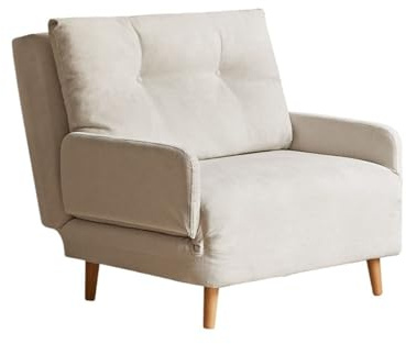 Modern Hopfällbar bäddsoffa, multifunktionell sovstolssäng, justerbar ryggstödsfåtölj, for vardagsrumslägenhet Sovrum Litet utrymme Sovfåtölj