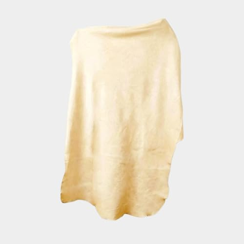 90x60cm Fensterleder Auto Reinigungstuch, Autoleder, Trockentuch, Auto-Ledertuch, Reinigen Autoleder Trockentuch, Lederfenstertuch, Auto Trockentuch, geeignet zum Polieren von Leder, hoch saugfähig.