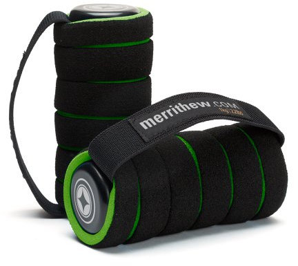 Stott Pilates Merrithew Mini-Handgewichte (1 Paar), Grün, 1 kg, 2.2 Pound