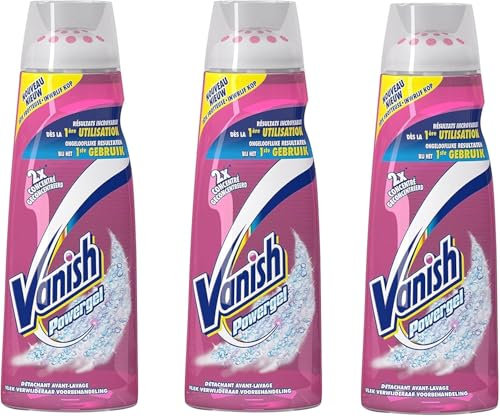Vanish Fabric Stain Remover Pre Wash Power Gel - Pack of 3 (200ml Each)