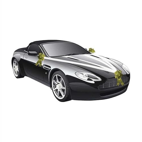 Chaks 1401-81 - Kit decorativo per auto, 5 pezzi, bicolore bianco/oro