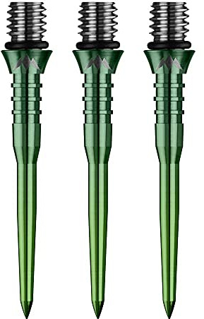 Mission Darts Titan Pro | gerillte Titan-Dartspitze, Umwandlungspunkt