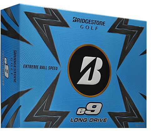 Bridgestone Golf 2023 e9 Long Drive White Golf Balls