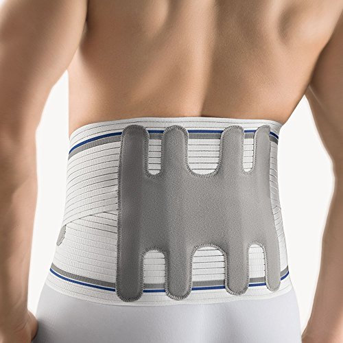 BORT LumboXpress Rückenbandage mit Doppelverschluss 8 silber