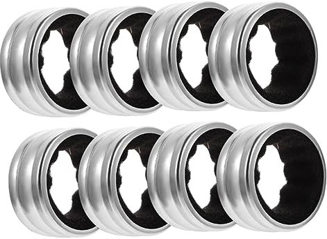 Garneck 8pcs Wine Bottle Drip Rings Leak Collars Wine Stoppers Drip Stopper for