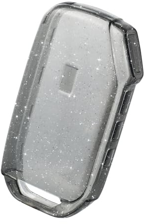 OFF WE GO Autoschlüssel Hülle Schlüsselhülle Cover für KIA Ceed Cerato Seltios Soul Sportage Sorento Stinger Rio Optima NIRO Forte Telluride Schlüsselcover Schutz Gehäuse, Schwarz
