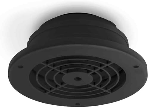 Black 4 5 6 Bathroom Kitchen Fan Soffite