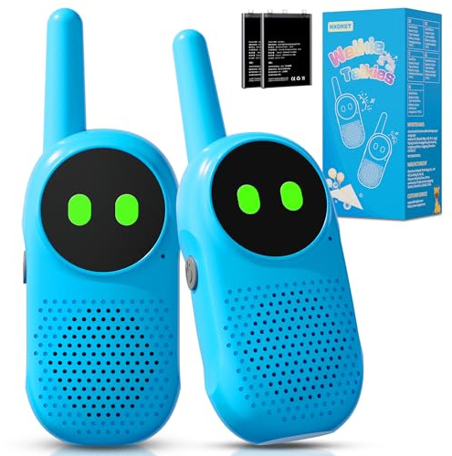 Walkie Talkie niños, NXGKET Juguetes Niños 3 4 5 6 7 8 9 10 Años, Regalos para Niñas de 3-12 Años,Walkie-Talkie Recargable con Batería Juegos Exterior Niños,Regalos cumpleaños Navidad Pascua Hallowee