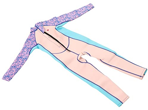 Naroote Combinaison de Surf en Néoprène pour Enfants, Protection Solaire Chaude, Manches Longues de 2,5 Mm, pour Garçons et Filles, Combinaison de Surf Robuste et Belle pour Tout-Petits, Matériau
