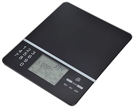 Yosoo Health Gear Bilancia da Digitale con Display LCD, Bilancia Nutrizionale per Alimenti per Misurazione Accurata del Peso, per Cottura e Cottura Al Forno, Misurazione in Grammi e