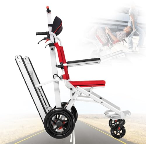 Carro Eléctrico para Subir Escaleras, Silla De Ruedas Desmontable, Elevador Eléctrico para Subir Escaleras, Capacidad De Carga 100 Kg, para Personas Mayores con Discapacidad.