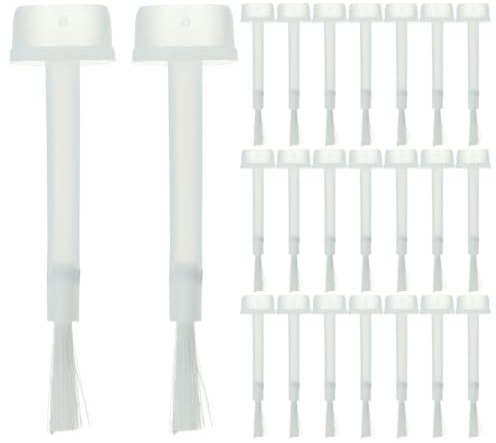 HOUDERCO Herramienta de Manicura 200 Cerdas Suaves Pinceles para Esmalte de Uñas Fácil de Usar de Nylon para Diseño y Cuidado Profesional