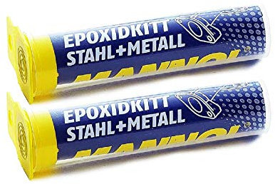 MANNOL 2X 2-K Metall-Spachtelmasse hitzebeständig bis 260°C 56g