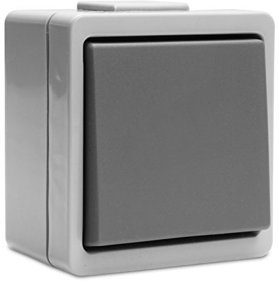 System 9365 Universalschalter Aus/Wechsel Grau von Presto Vedder (93656)