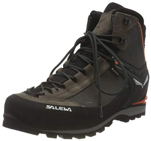 Salewa MS Crow Gore-TEX trekking- och vandringskängor, Wallnut/Fluo Orange, 44.5 EU