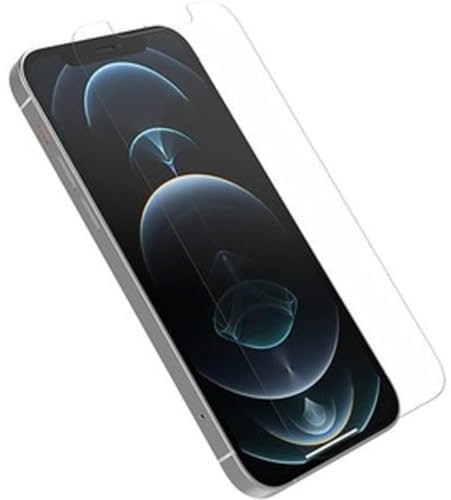 OtterBox Alpha Glass Screen Protector for iPhone 12 / iPhone 12 Pro, Tempered Glass, x2 Scratch Protection
