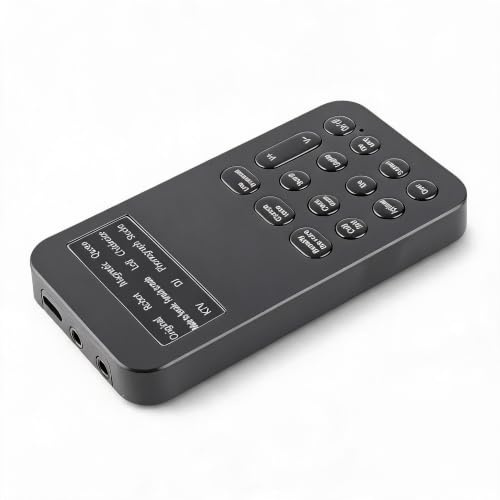 Mini Cambiatore di Suono Universale Maschio A Femmina Cambiatore Suono Gioco Trasmissione in Diretta Microfono Palmare Cambiatore di Voce Telefono Computer Mini Scheda Audio per Cellulare/PC