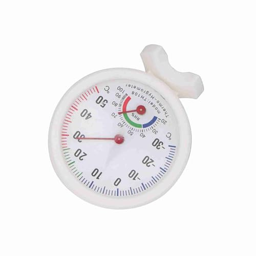 Innenthermometer, Luftfeuchtigkeitsanzeige, Raumthermometer, Analoge Temperatur- und Luftfeuchtigkeitsmessung, Wandmontage, Analoges Thermometer, Hygrometer für die Heimindustrie