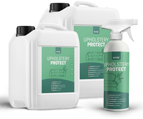eco:fy Polstermöbel Imprägnierung Imprägnierspray Polster Sofa Überzug Couch Schutz vor Flecken Flüssigkeit Schmutz Textil Leder Abperleffekt (5 l)