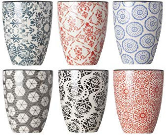 Cosy & Trendy Tasse Délirio Assortis-20 Cl-Lot de 6