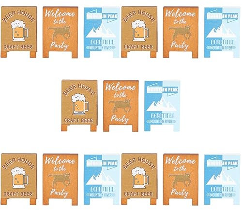 NUOBESTY 15pièces Supports Photo Décoratifs Bois Clips Vintage Pour Notes Et Messages Pour Bureau Et Maison Design Élégant Et Pratique Utilisation Et Fiable