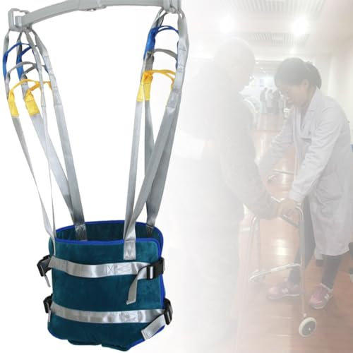 Stehende Gehhilfen, medizinischer Gurt, Hebegurt für Patienten, Oberschenkelschlingen, Hüfte, Taille, Lendenwirbelsäule, Rückenstützen, Beintrainer,M