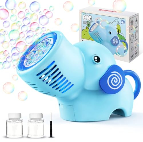Elefant bubbelmaskin baby bubbelmaskin blå