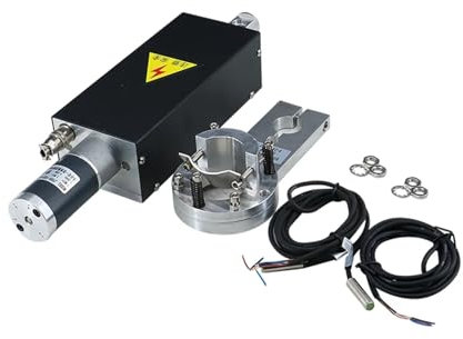 POOIQX Cortadores de Plasma CNC portátiles, máquina de Corte por Plasma de Llama CNC pequeña de Escritorio, Cuerpo de elevación de Carrera de 100 mm,Mejora De La Eficiencia Operativa