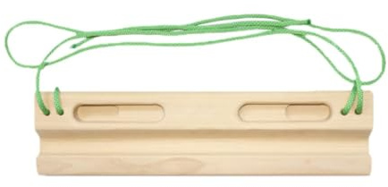 predolo Kletter-Hangboard, Handgriff-Stärker, Trainingsbrett für den Aufbau der, Kletterer, Sportler mit hängendem Seil, Kletter-Trainingsbrett